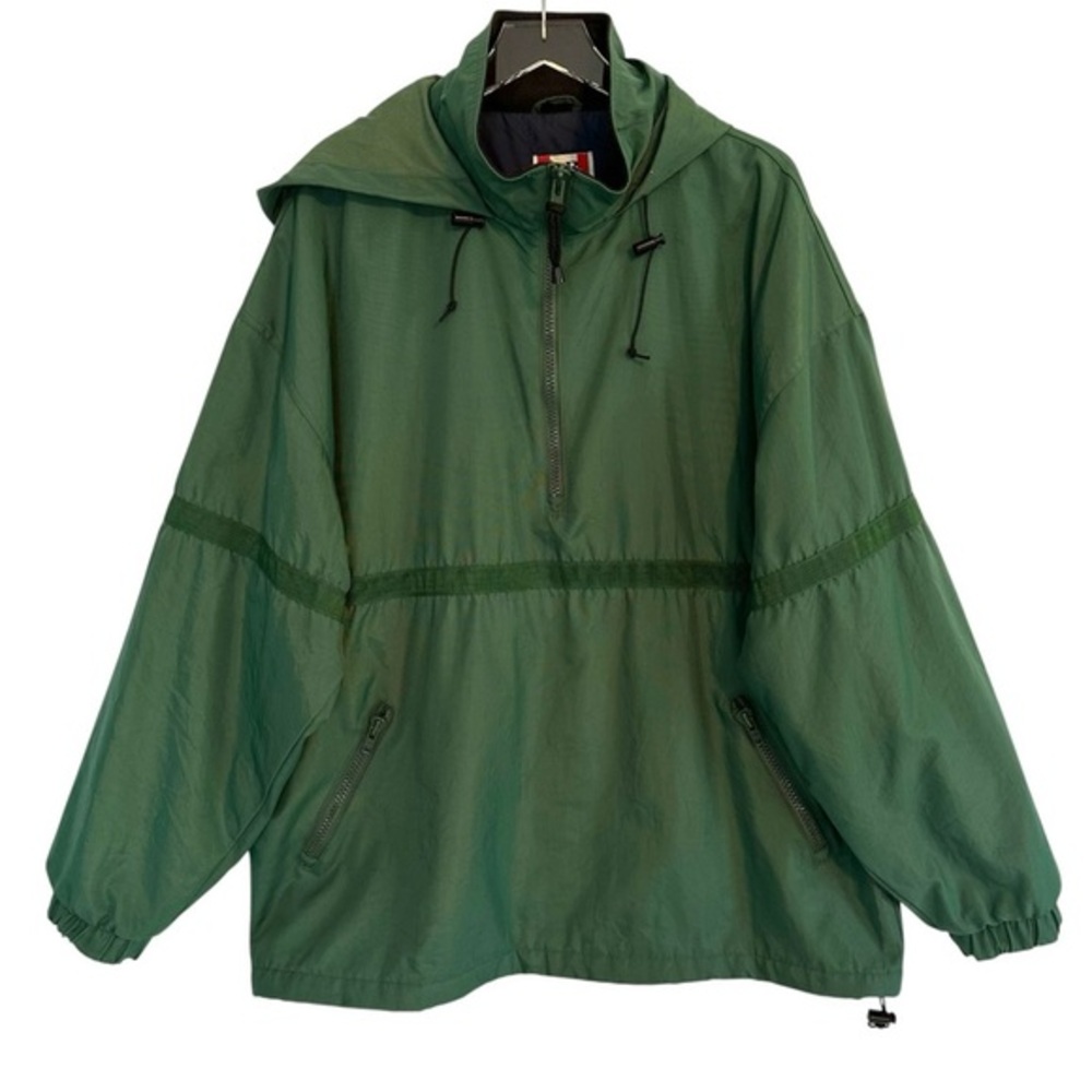 Vintage R&R Jean Nylon Canva Ripstop Lined Techwear Anorak Weatherproof Size XL